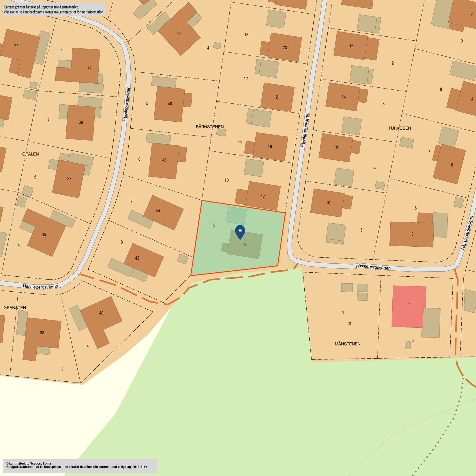 Villa, Hässlebergsvägen 15, Hallsberg