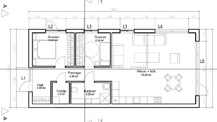 Bostadsrätt, Skutevikshöjden tomt 1 153 Hus 5B, Sannäs, Tanum