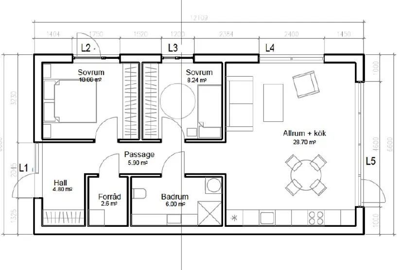 Bostadsrätt, Skutevikshöjden tomt 1 149 Hus 4A, Sannäs, Tanum