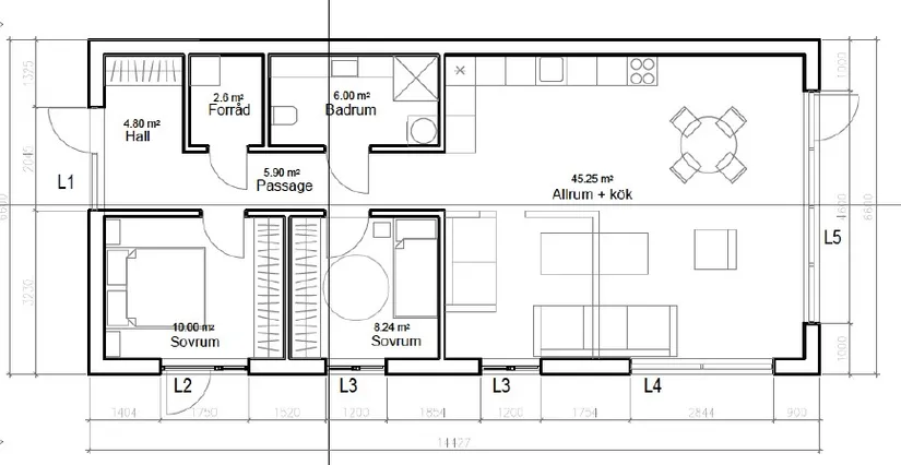 Bostadsrätt, Skutevikshöjden tomt 1 147 Hus 5A, Sannäs, Tanum