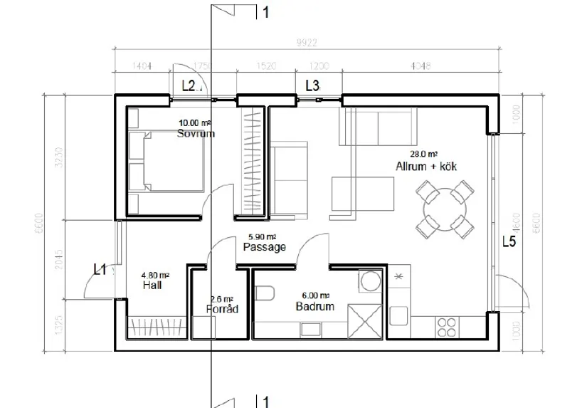 Bostadsrätt, Skutevikshöjden tomt 1 147 Hus 3A, Sannäs, Tanum