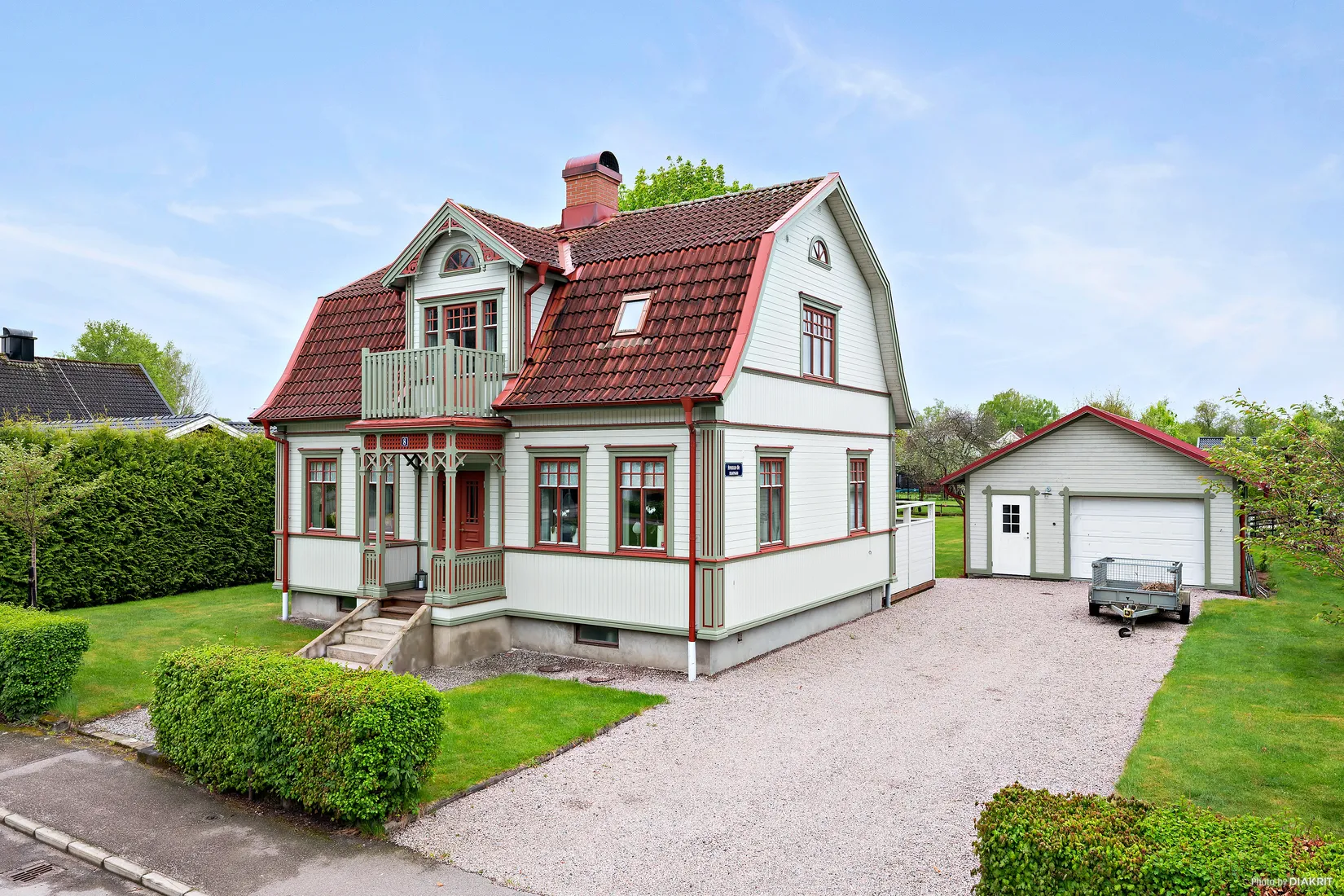 Villa, Bondegatan 8, Hjortsberg, Ljungby