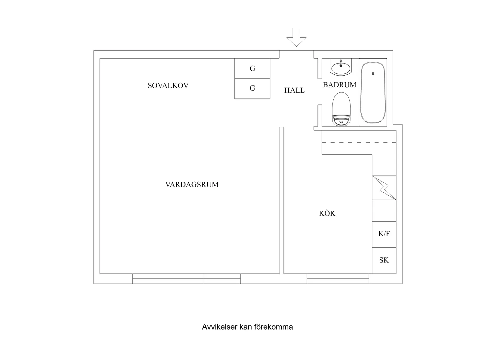 Bostadsrätt, Skolgatan 6A, 1 tr, Märsta Centralt, Sigtuna