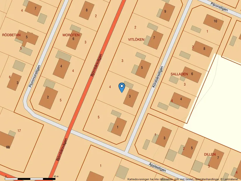 Villa, Körsbärsstigen 3, Hultet, Nässjö