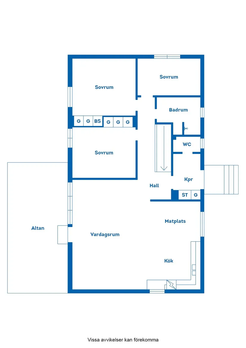 Villa, Körsbärsstigen 3, Hultet, Nässjö