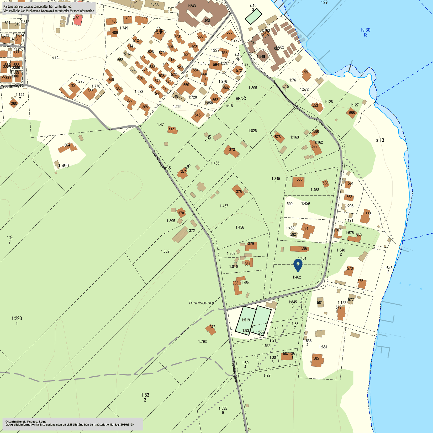 Tomt, Sandhamn, Sandhamn, Värmdö