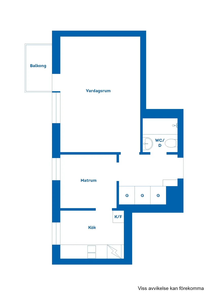 Bostadsrätt, Fogdevägen 5A, Galgamarken, Karlskrona