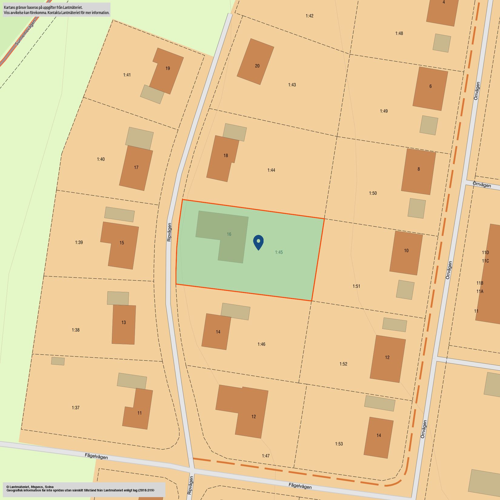 Villa, Ripvägen 16, Munkfors