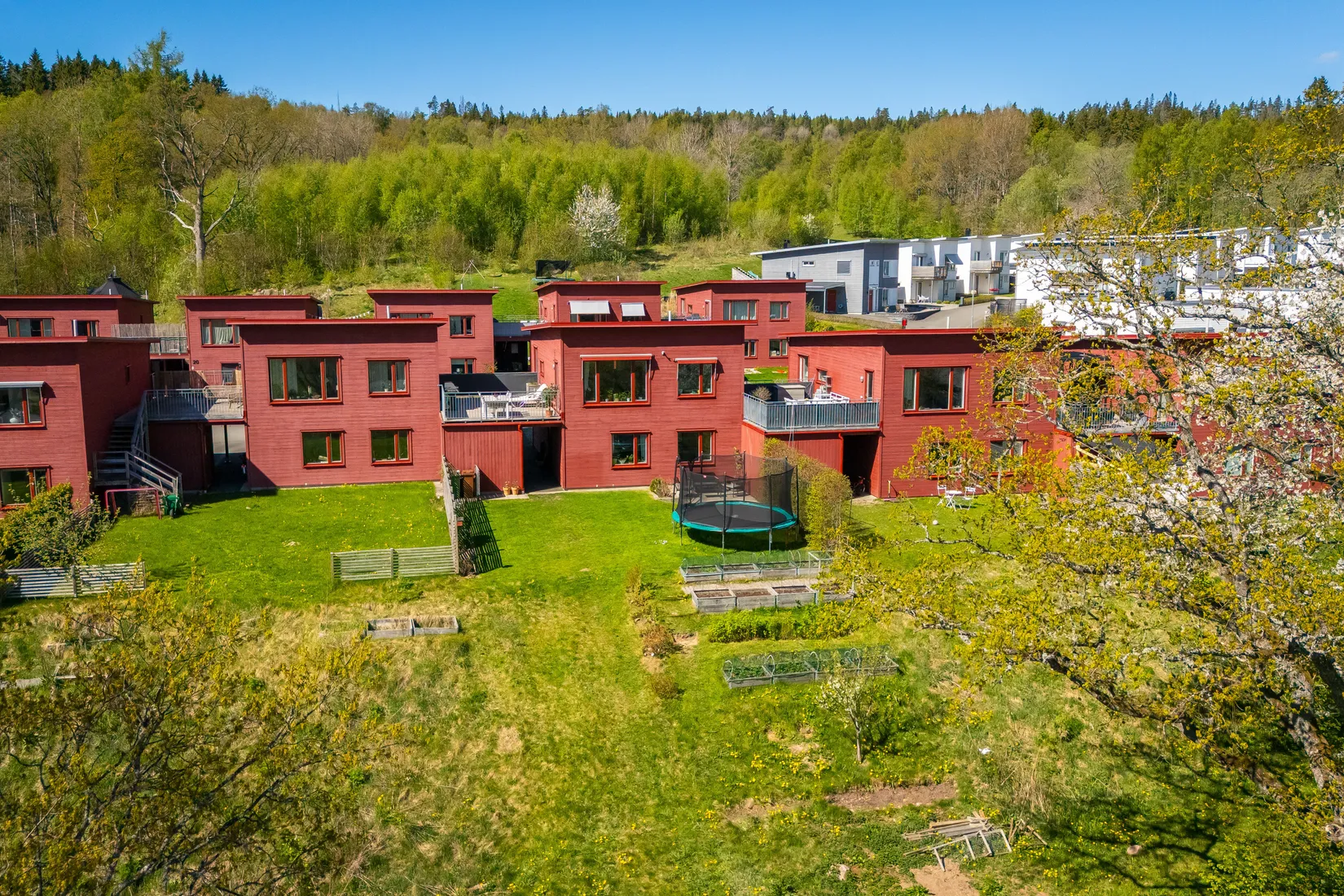 Villa, Radhus, Nedre Hasselbacksvägen 13, Hasselbacken, Skövde
