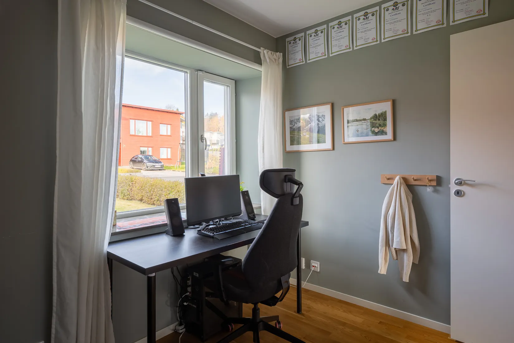 Villa, Radhus, Nedre Hasselbacksvägen 13, Hasselbacken, Skövde