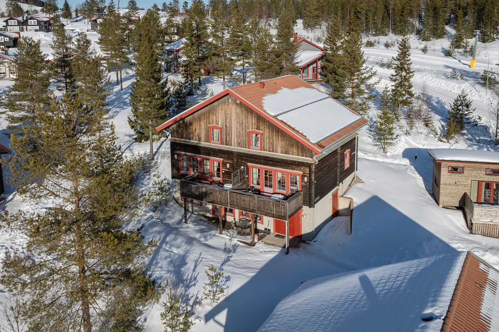 Fritidshus, Bäverstigen 17A-F, Grönklitt, Orsa