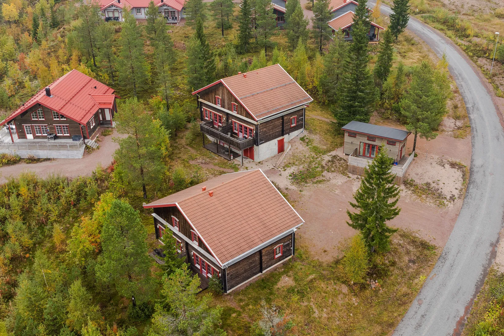 Fritidshus, Bäverstigen 17A-F, Grönklitt, Orsa