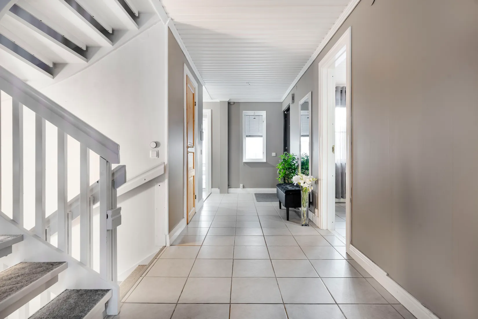 Villa, Radhus, Långbackavägen 102, Södra Bomhus, Gävle