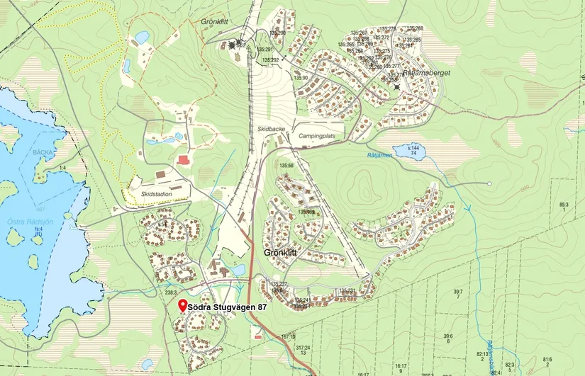 Bostadsrätt, Radhus, 10 veckor på Södra stugvägen 87, Grönklitt, Orsa