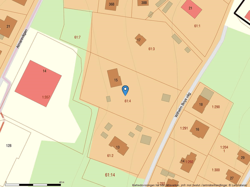 Villa, Wilhelm boys väg 15, Stäket, Järfälla