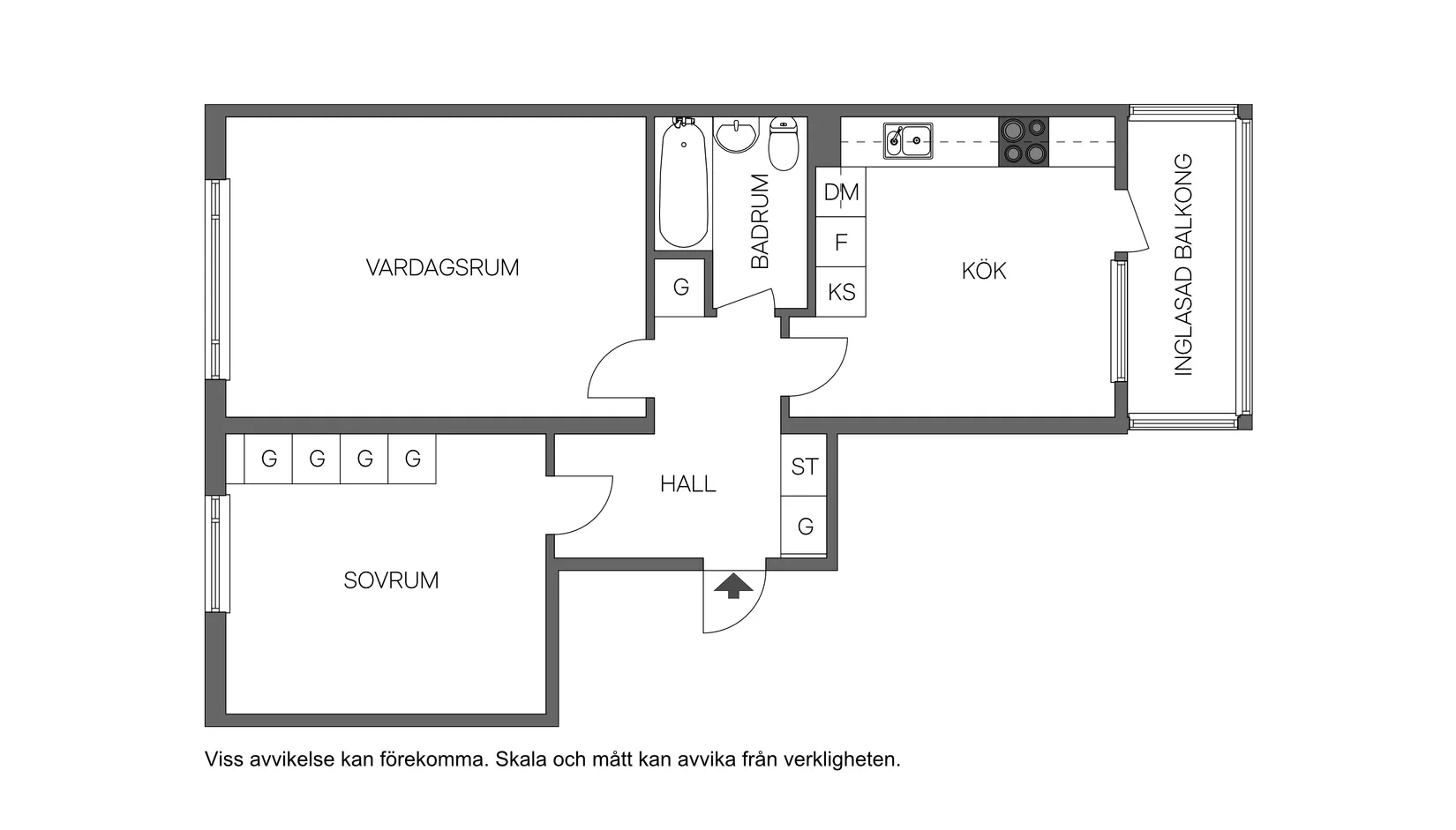 Bostadsrätt, Kråkbärsvägen 1C, Böleäng, Umeå