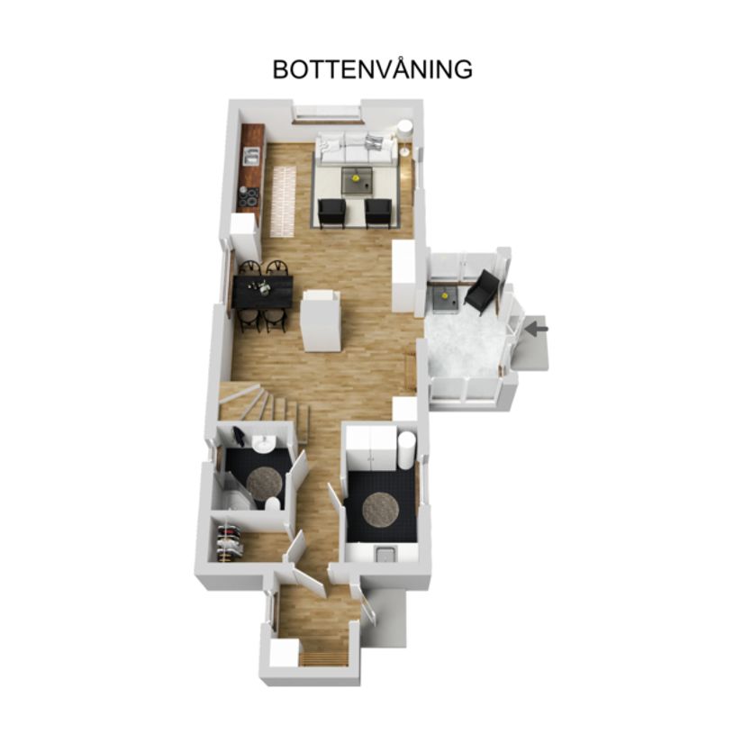 Villa, Lerdala Ebbegård 1, Lerdala, Värnamo