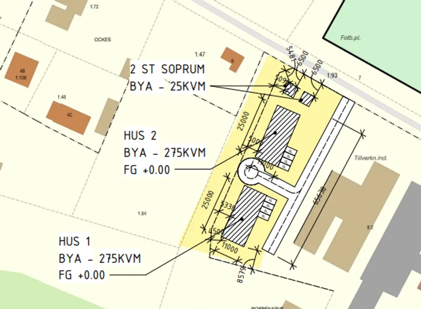 Tomt, Skolvägen 8A-B, Burgsvik samhälle, Gotland