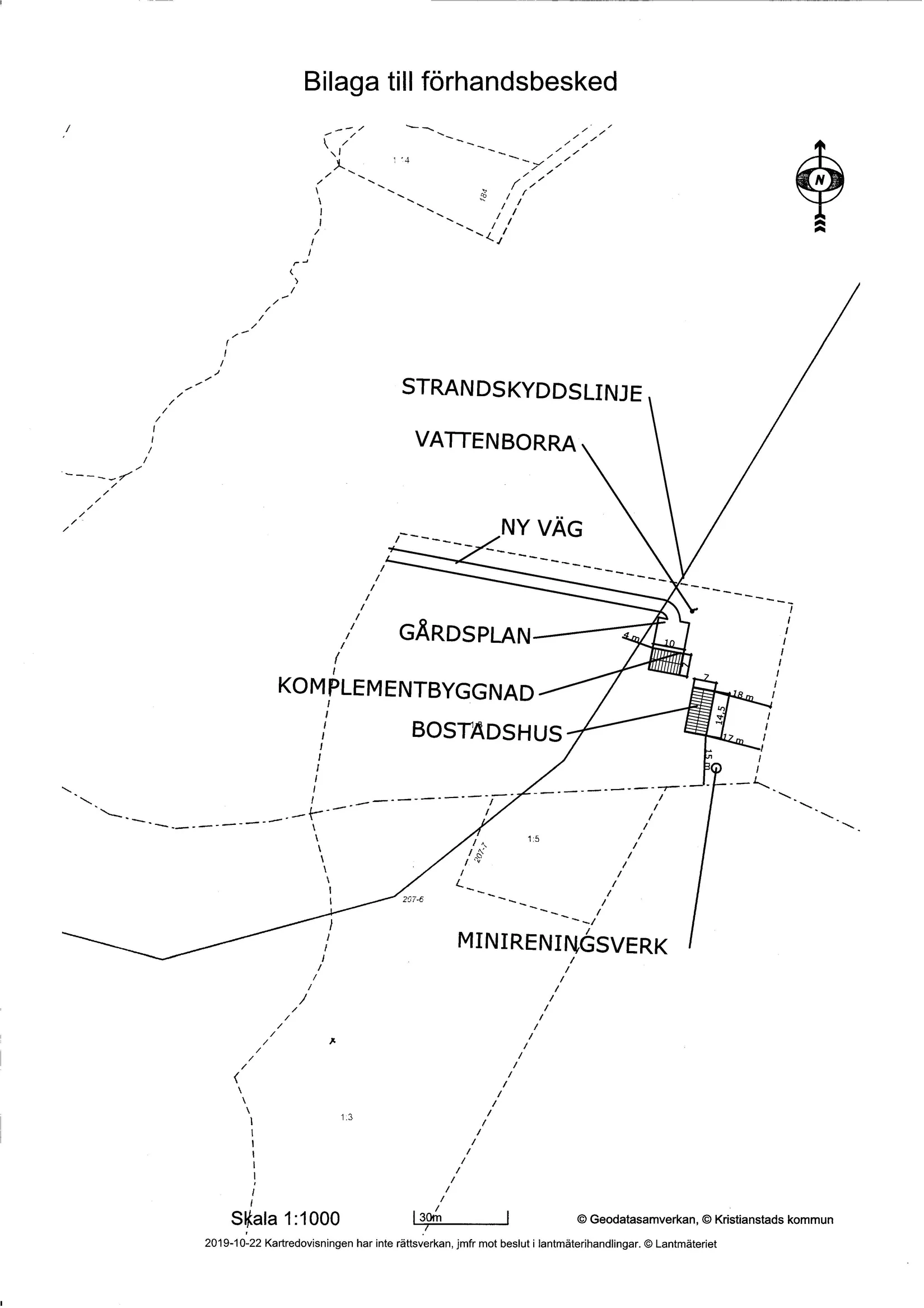 Tomt, Killebodavägen 203, Arkelstorp, Kristianstad