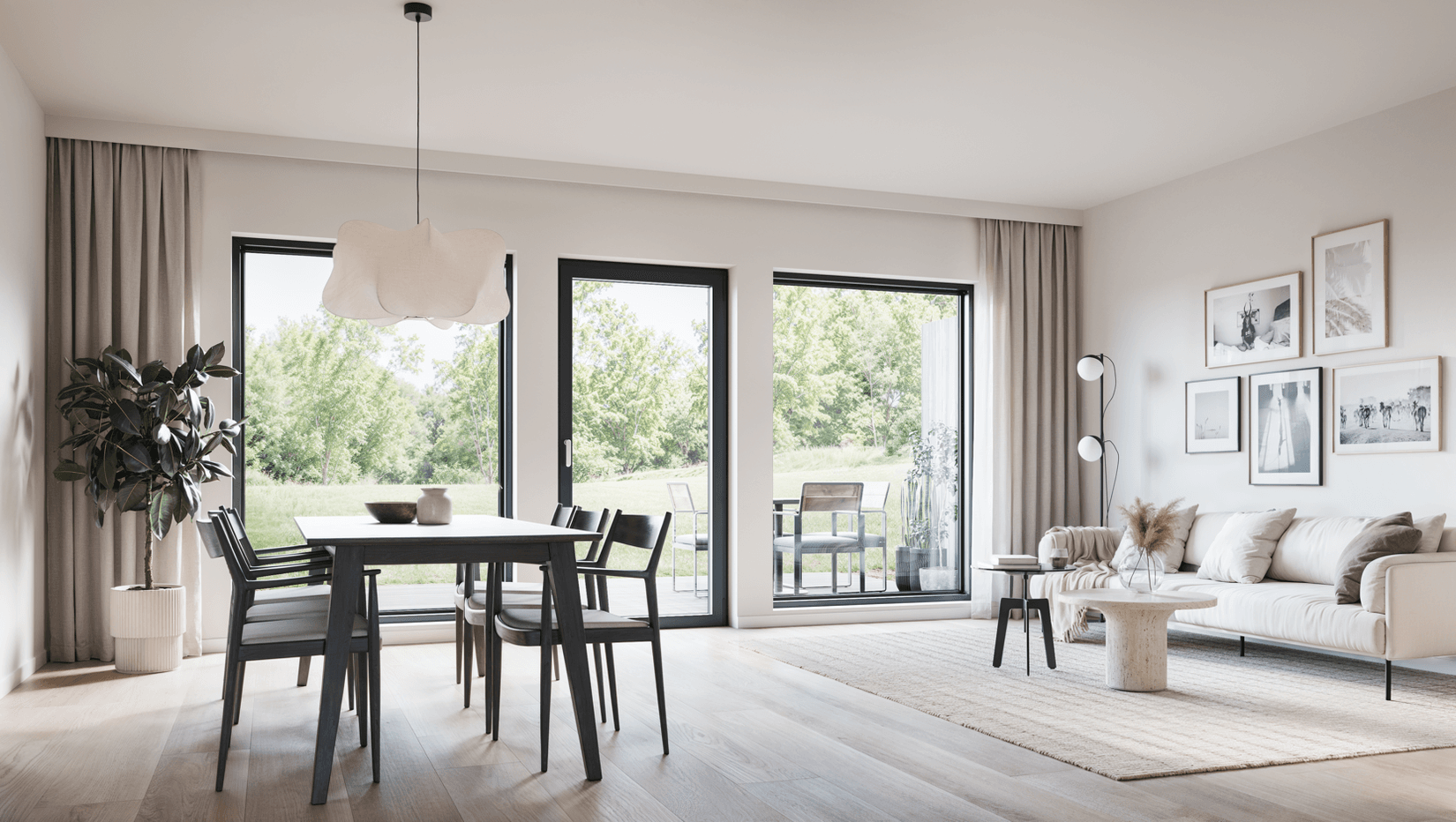 Radhus, Ridåstigen 1H, Björkalund, Norrköping