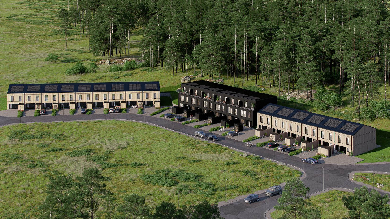 Radhus, Ridåstigen 1, Björkalund, Norrköping