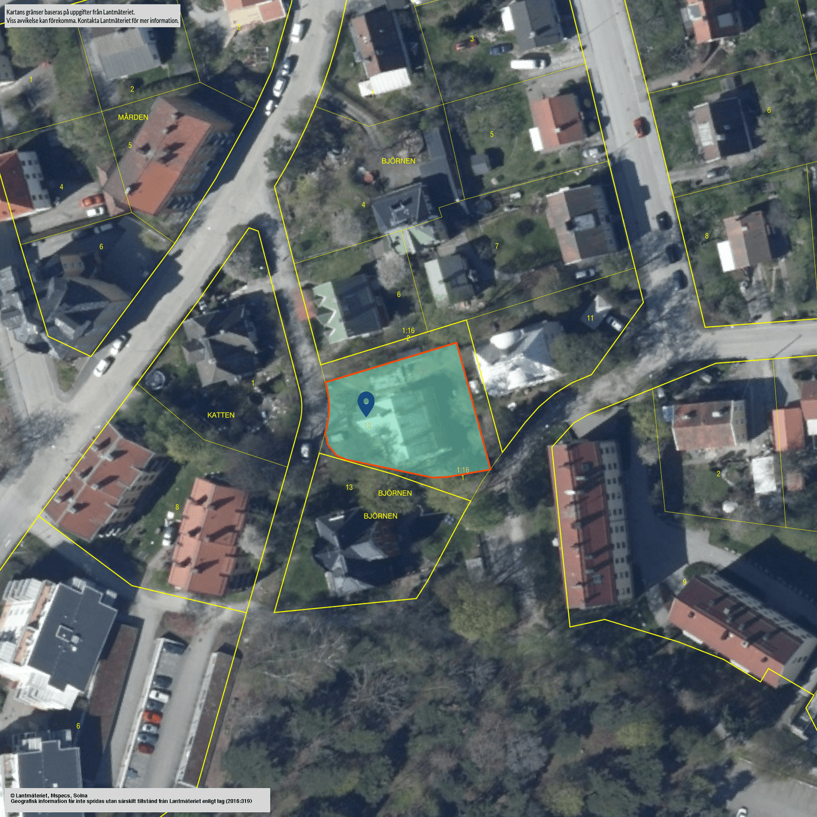 Villa, Byggmästaregatan 4, Nedre Grusåsen, Södertälje