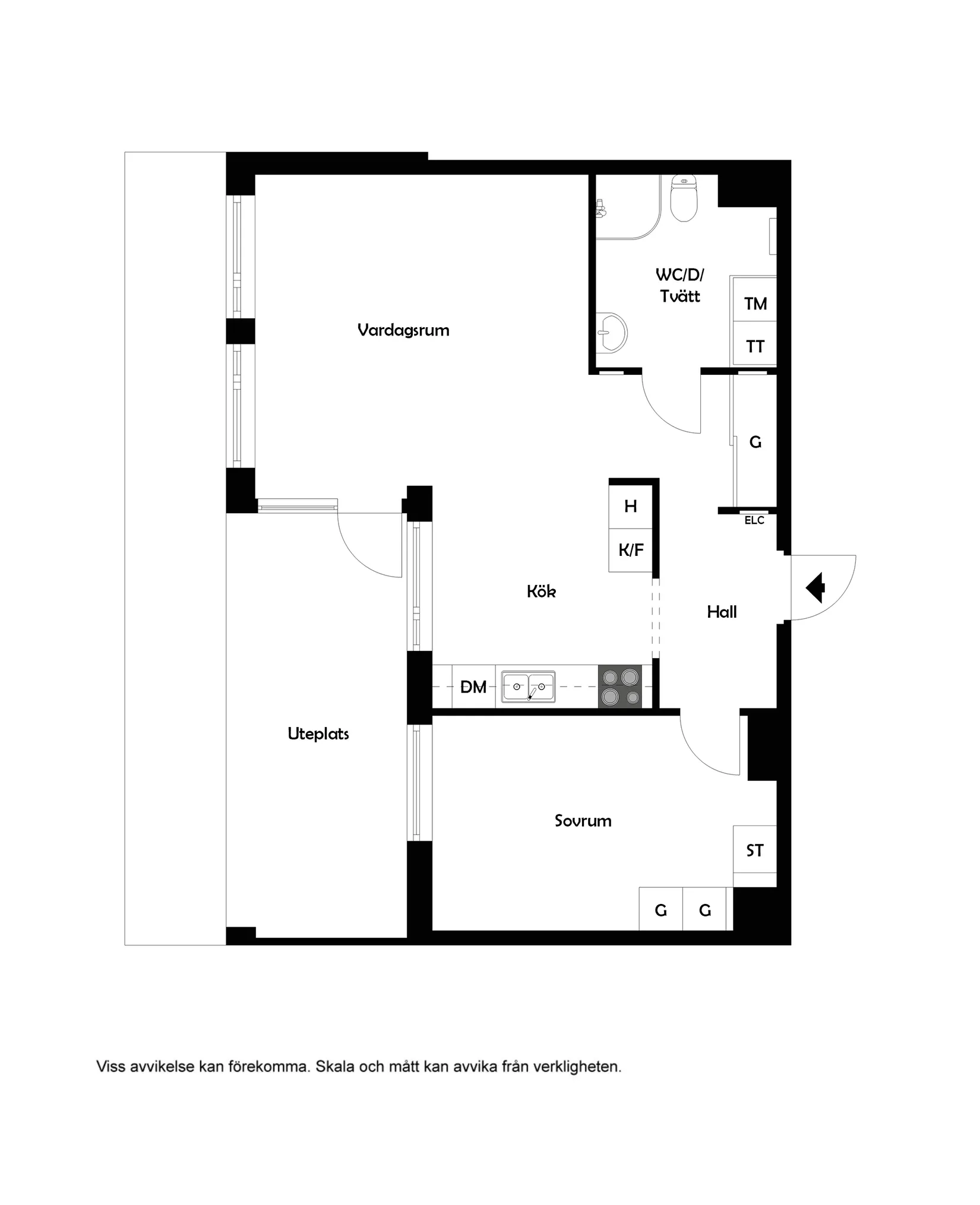 Bostadsrätt, Västra Sundskogsvägen 37, Sundstrand, Uddevalla