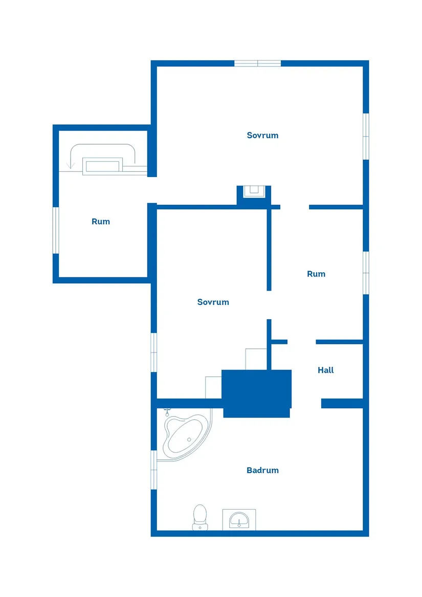 Villa, Nordsjö Spännarsvägen 11, Järvsö, Nordsjö, Ljusdal