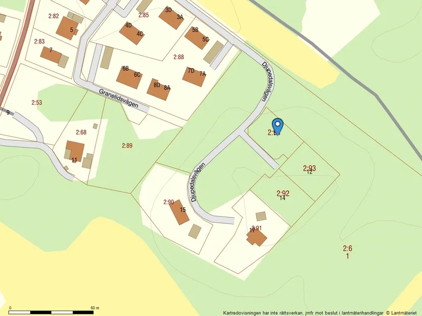 Tomt, Djupedalsvägen 10, Trollhättan
