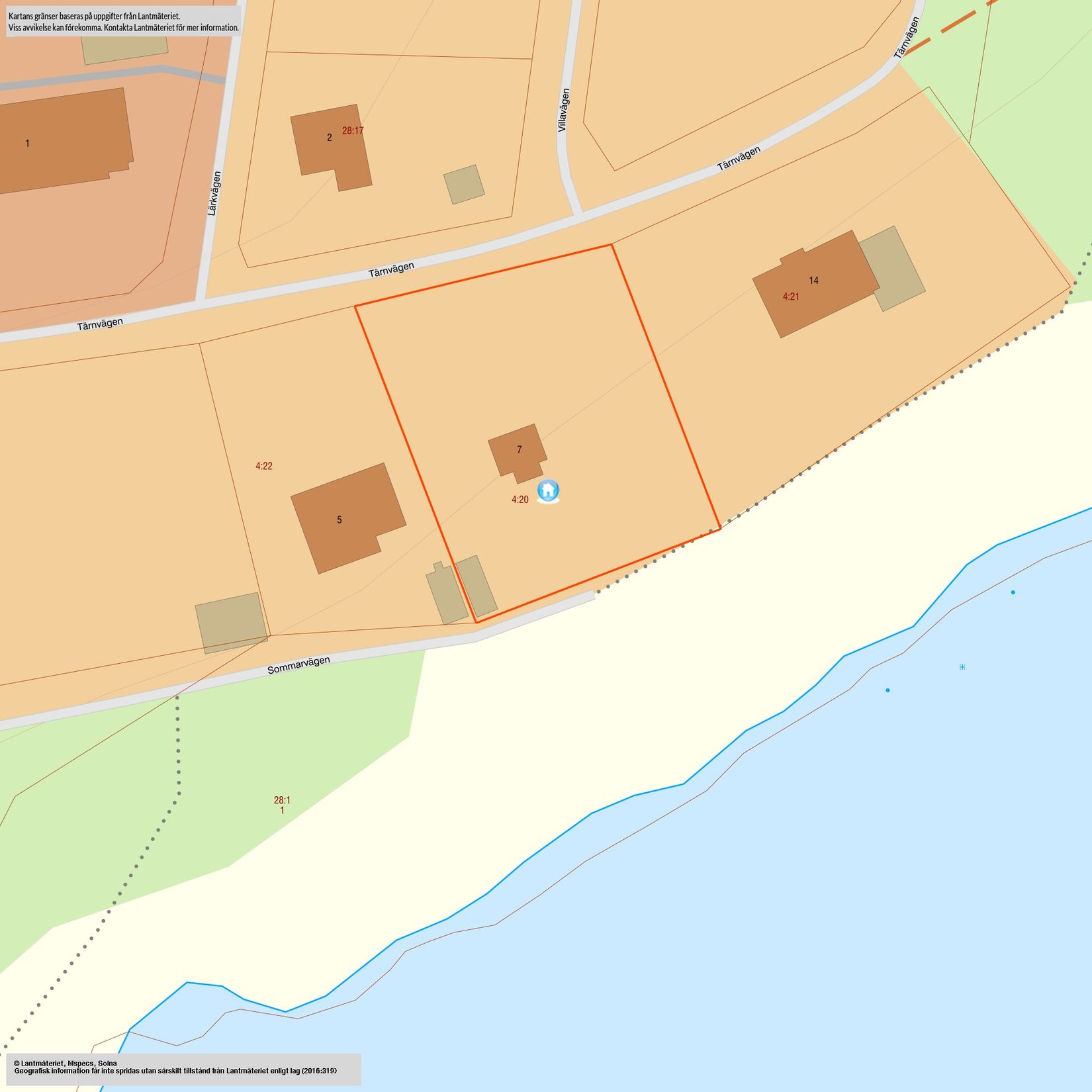 Villa, Sommarvägen 7, Nedre bredsand, Sundsvall