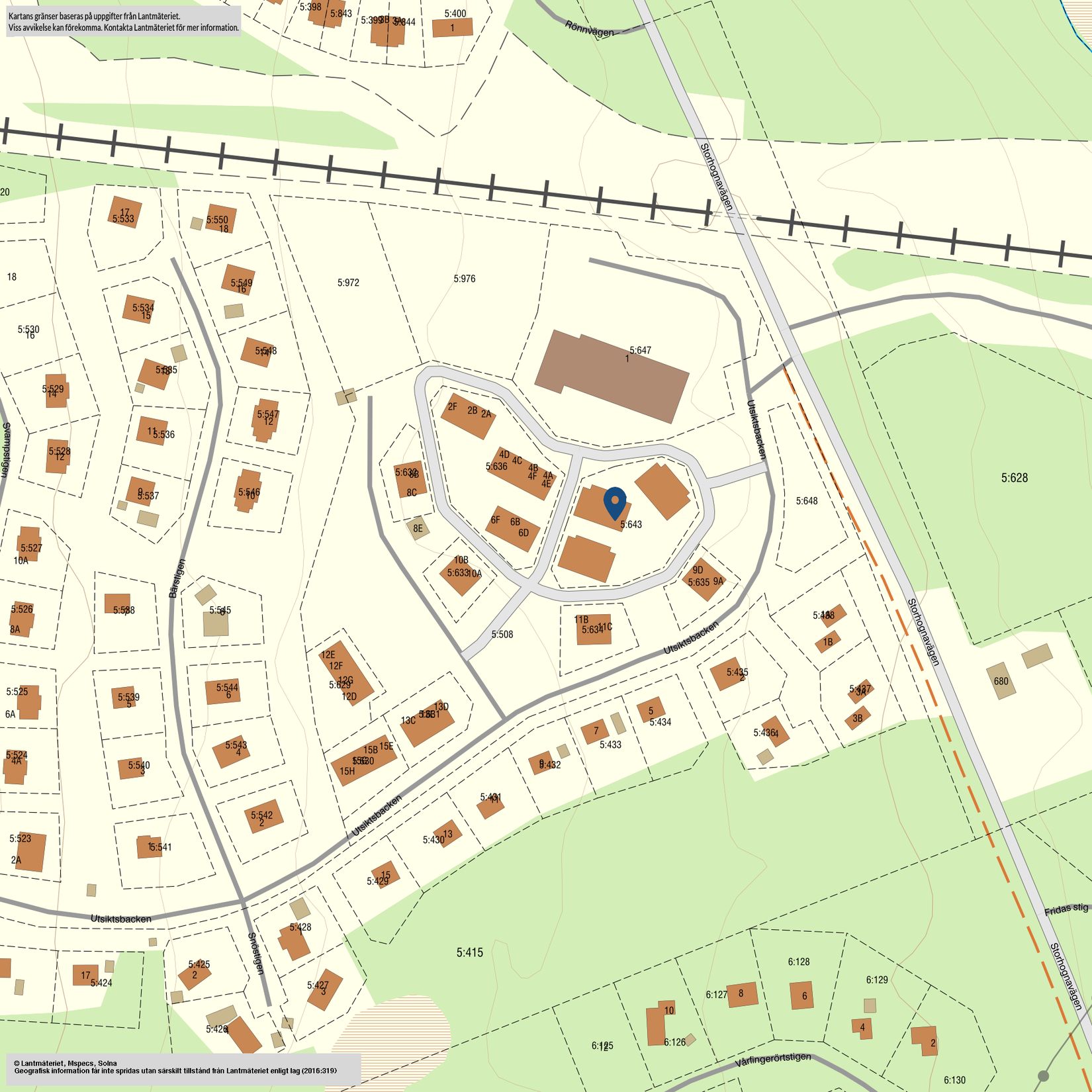 Bostadsrätt, Storhogna Torg 5D, Storhogna, Berg