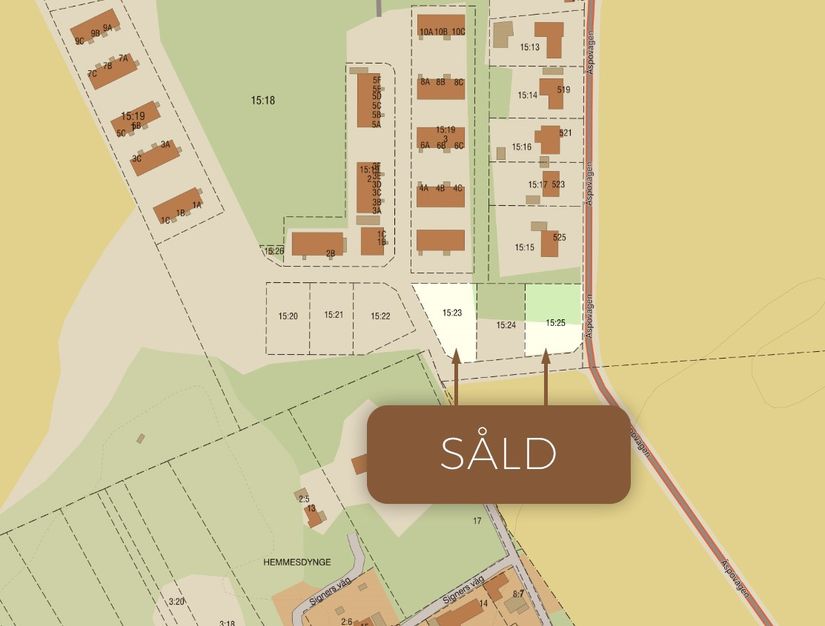 Tomt, Östra Torp 15:21, Smygehamn, Trelleborg