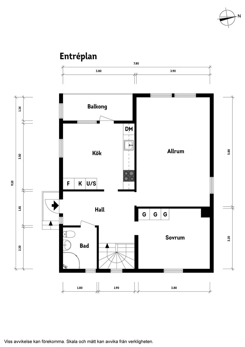 Bostadsrätt, Villa, Midgårdsgatan 24, Perstorp