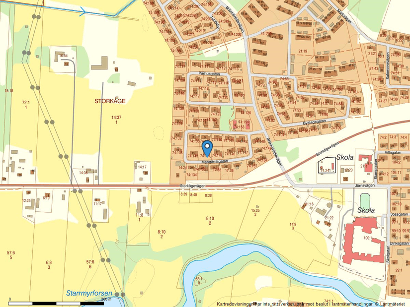 Villa, Mangårdsgatan 15, Kåge, Skellefteå