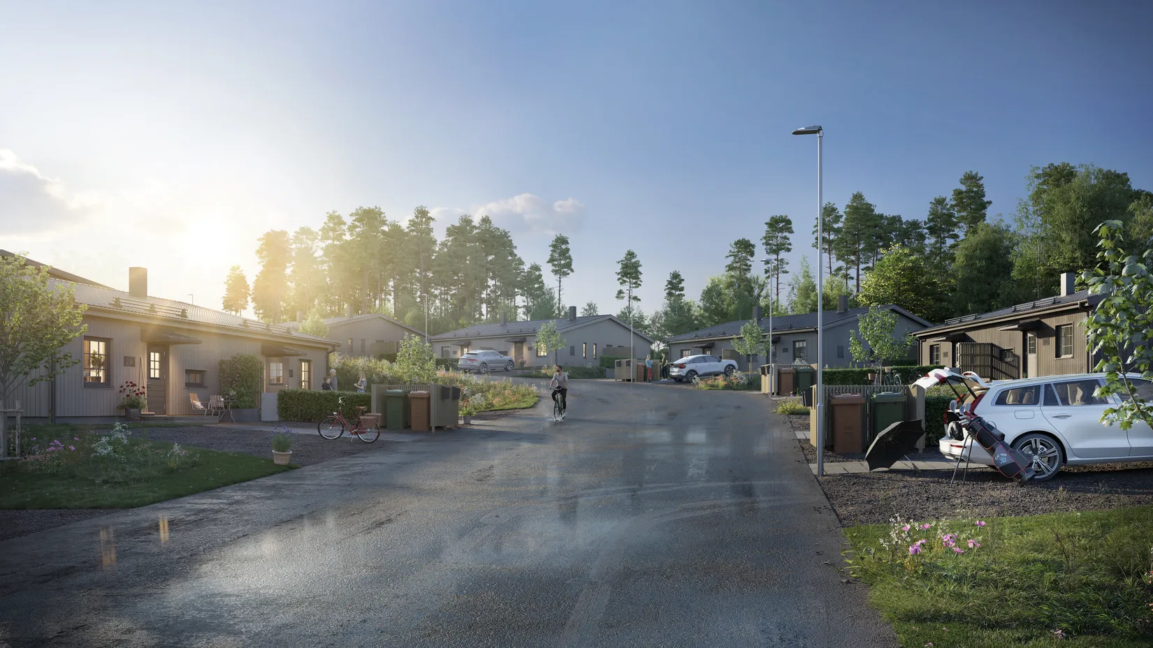 Radhus, Parhus 109 i BRF Lagerbladet, Björnö, Norrtälje