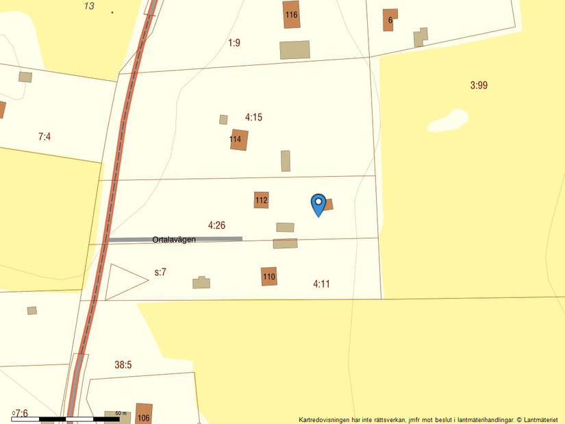 Fritidshus, Ortalavägen 112, Ortala, Norrtälje