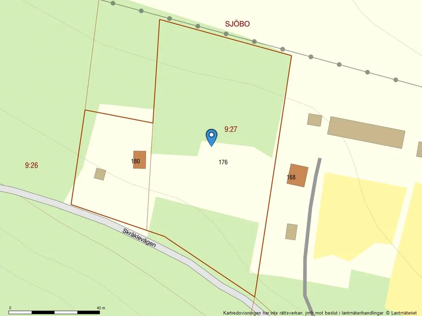 Tomt, Skräklevägen 176, Ljusdal, Gunnarsbo, Ljusdal