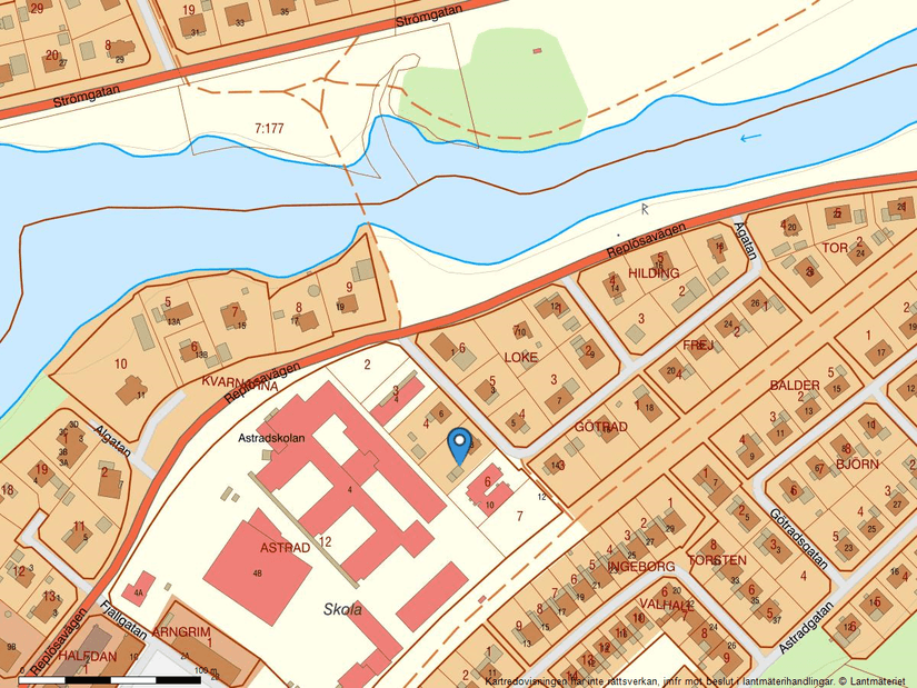 Villa, Ågatan 8, Astrad, Ljungby