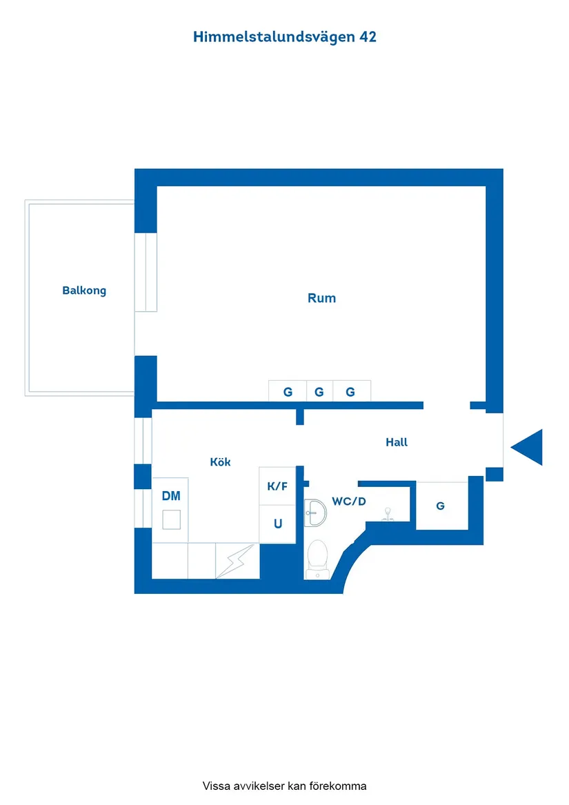 Bostadsrätt, Himmelstalundsvägen 42, Nordantill, Norrköping