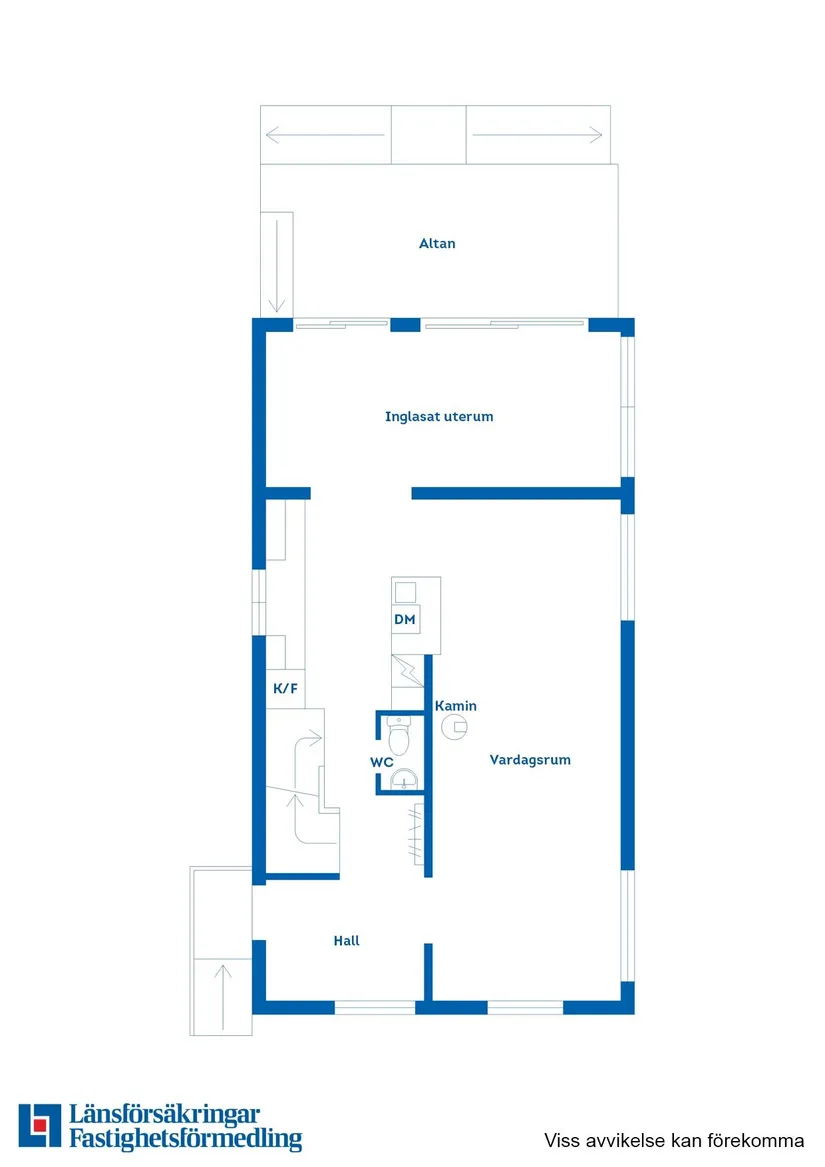 Villa, Loggvägen 5 - med sjöutsikt, Frufällan, Borås