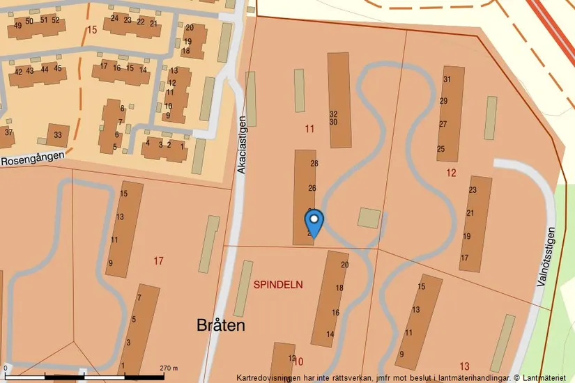 Bostadsrätt, Akaciastigen 22, Bråtenpark, Mariestad