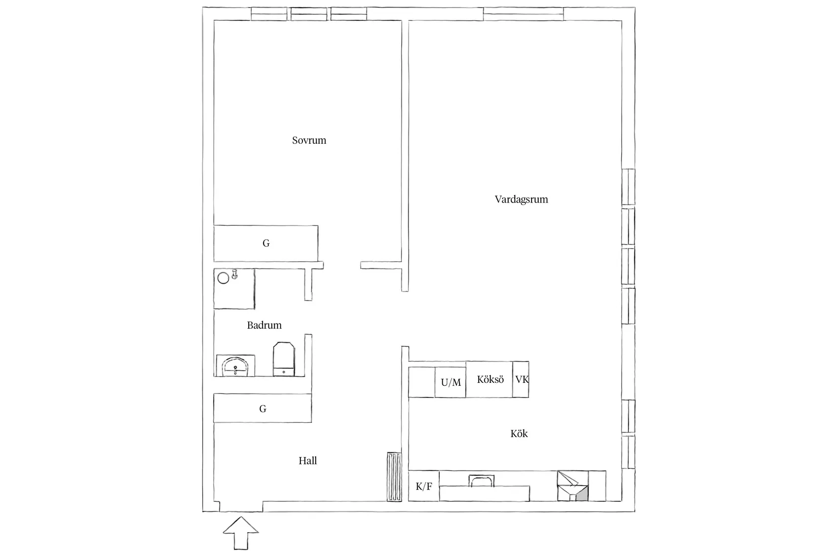 Bostadsrätt, Västra Liden 2, Kungshöjd , Göteborg