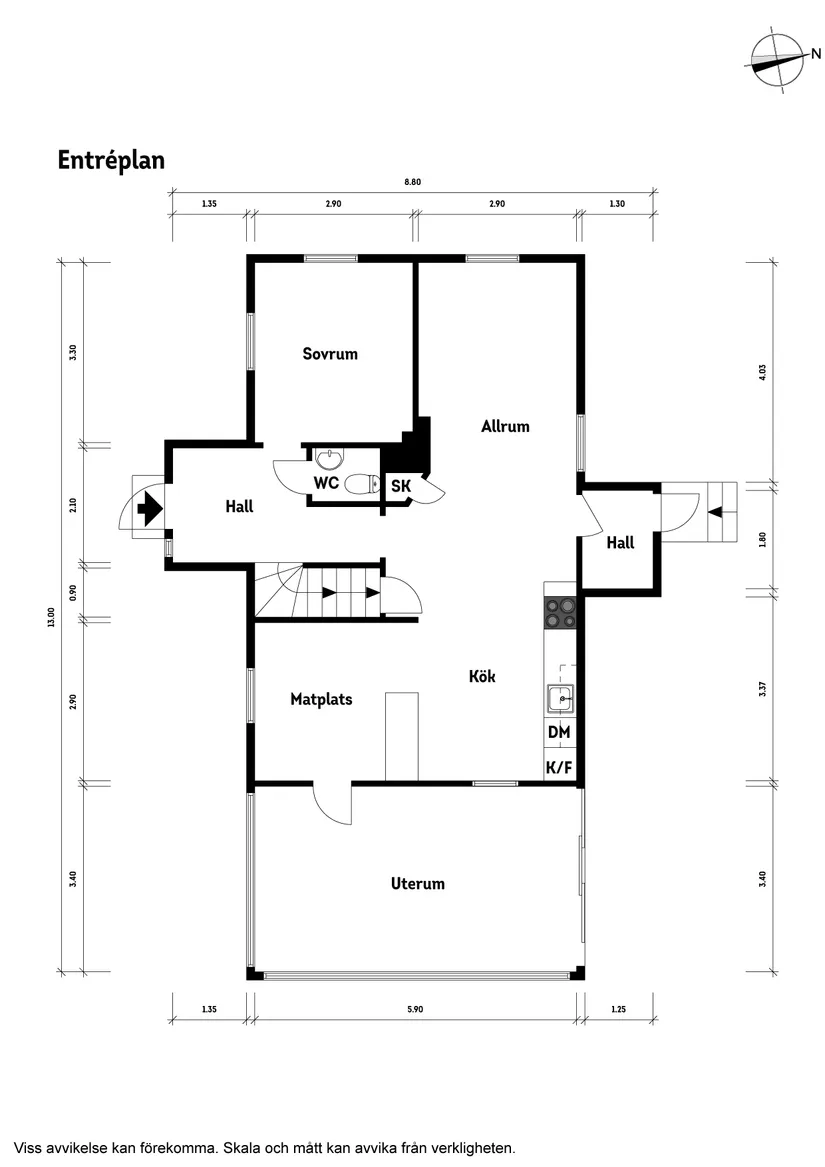 Villa, Smedjegatan 2, Ljungbyhed, Klippan