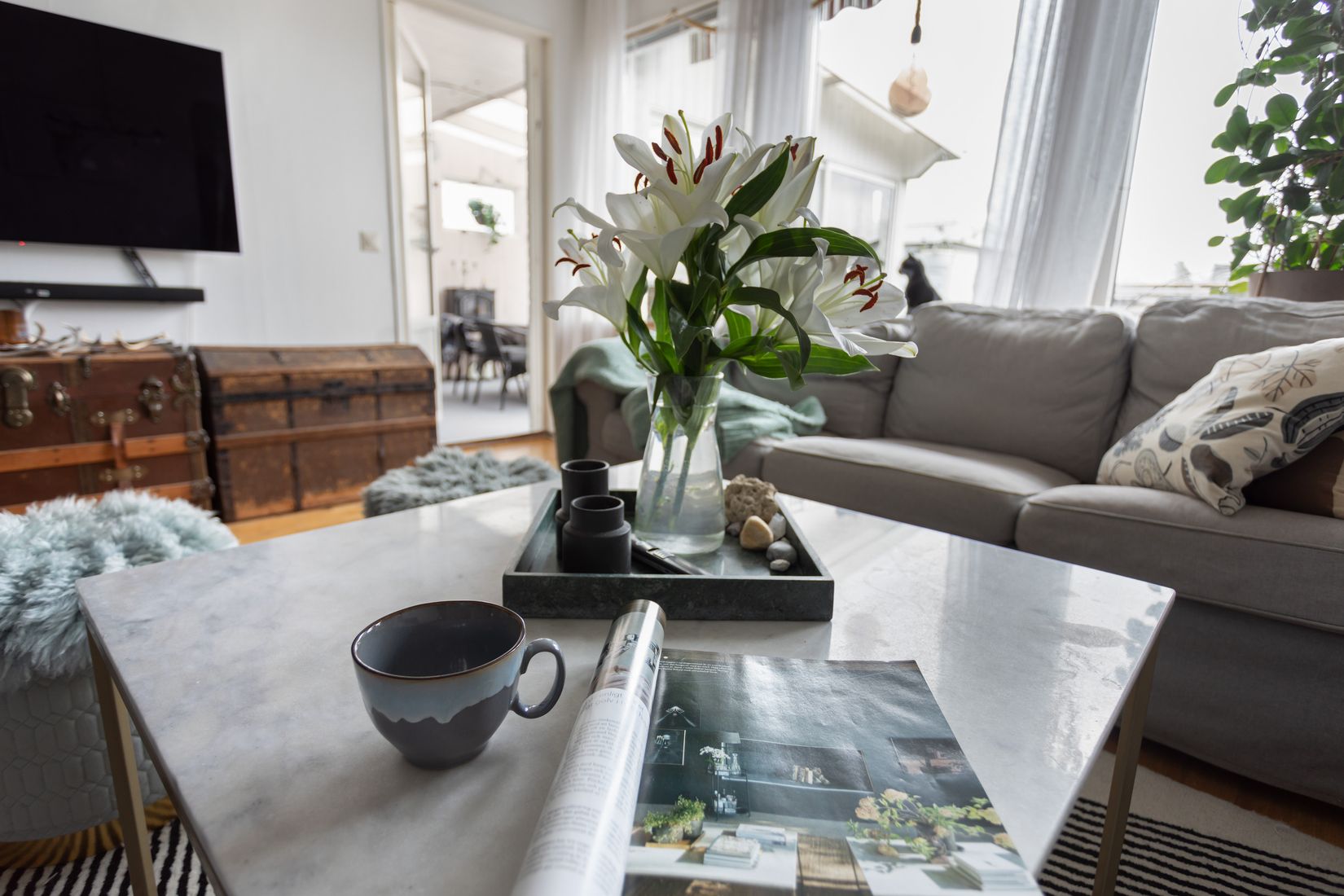 Radhus, Vitavallsvägen 27, Lindsdal, Kalmar