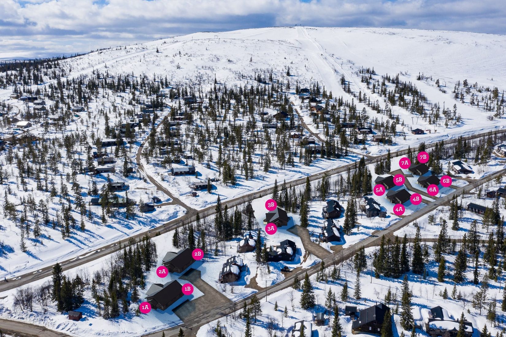 Radhus, Bo Johans Väg 4A, Storhogna, Berg