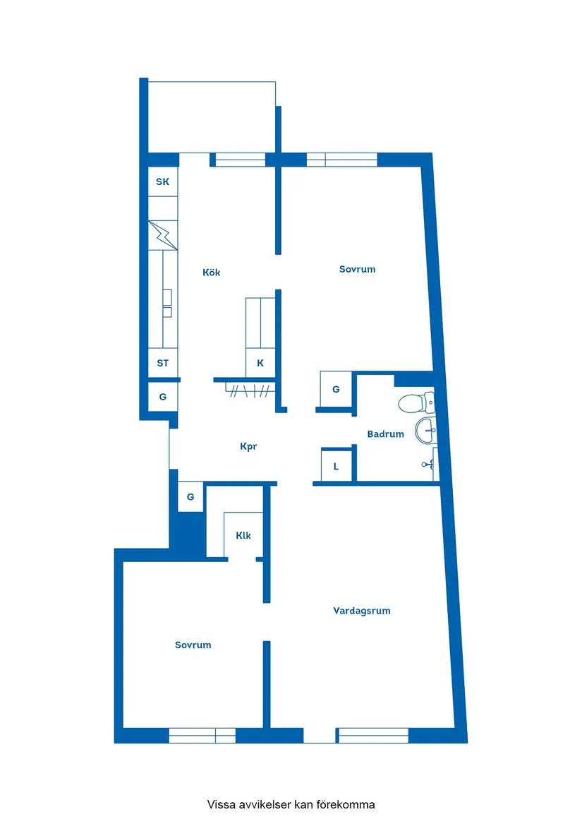 Bostadsrätt, Östra Köpmansgatan 9, Trossö, Karlskrona
