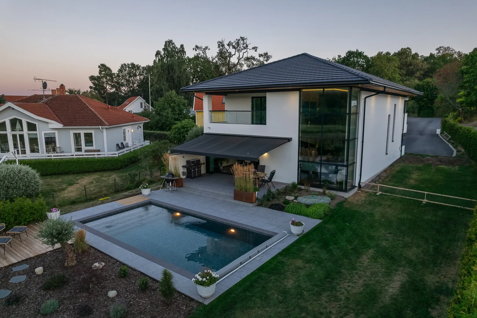 Villa, Hjalmar Strååts väg 10C, Margretelund, Österåker
