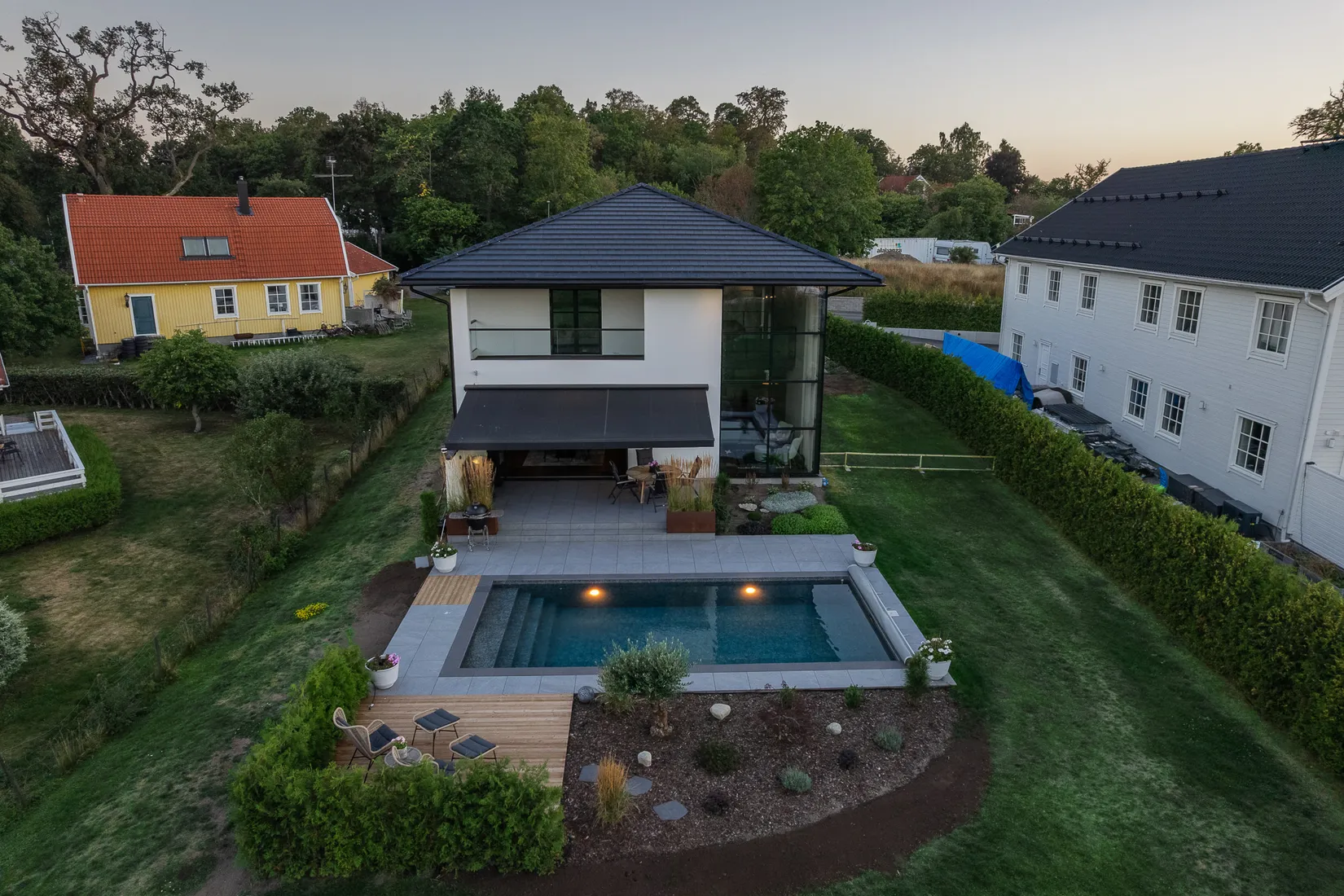 Villa, Hjalmar Strååts väg 10C, Margretelund, Österåker