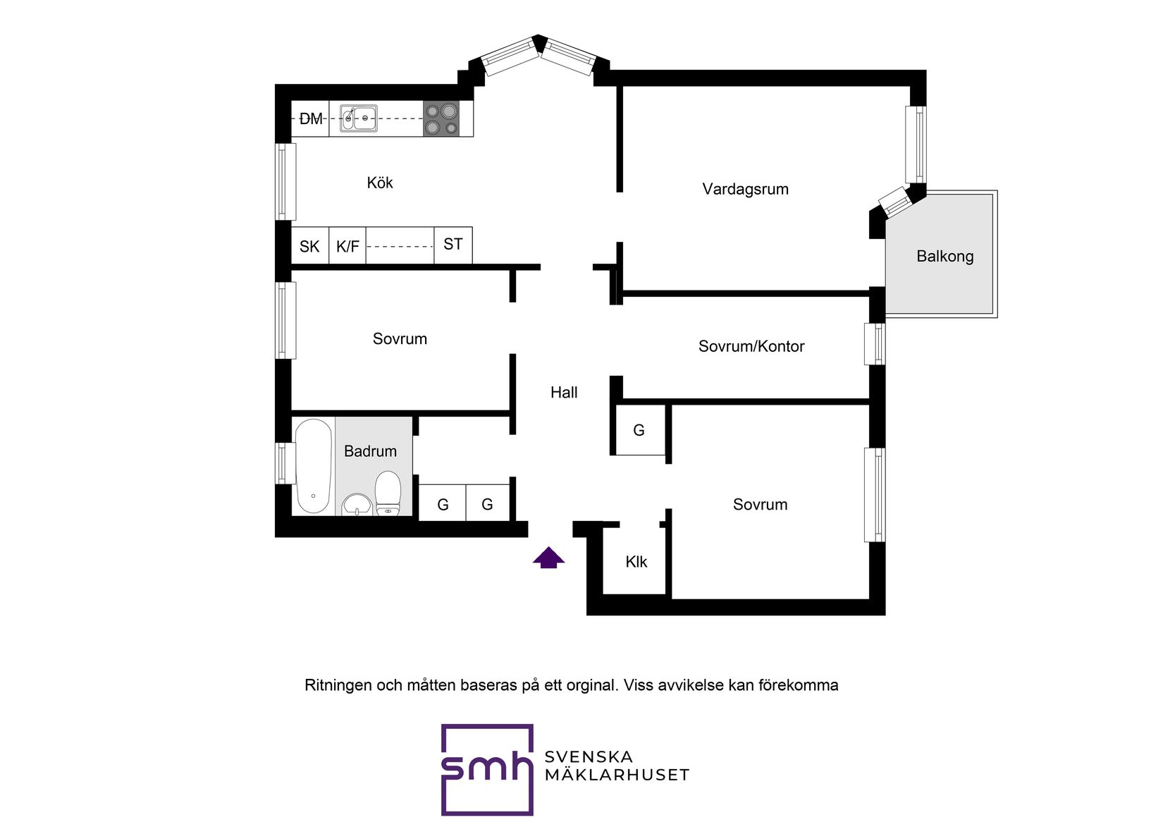 Bostadsrätt, Holbergsgatan 50, Bromma / Blackeberg, Stockholm