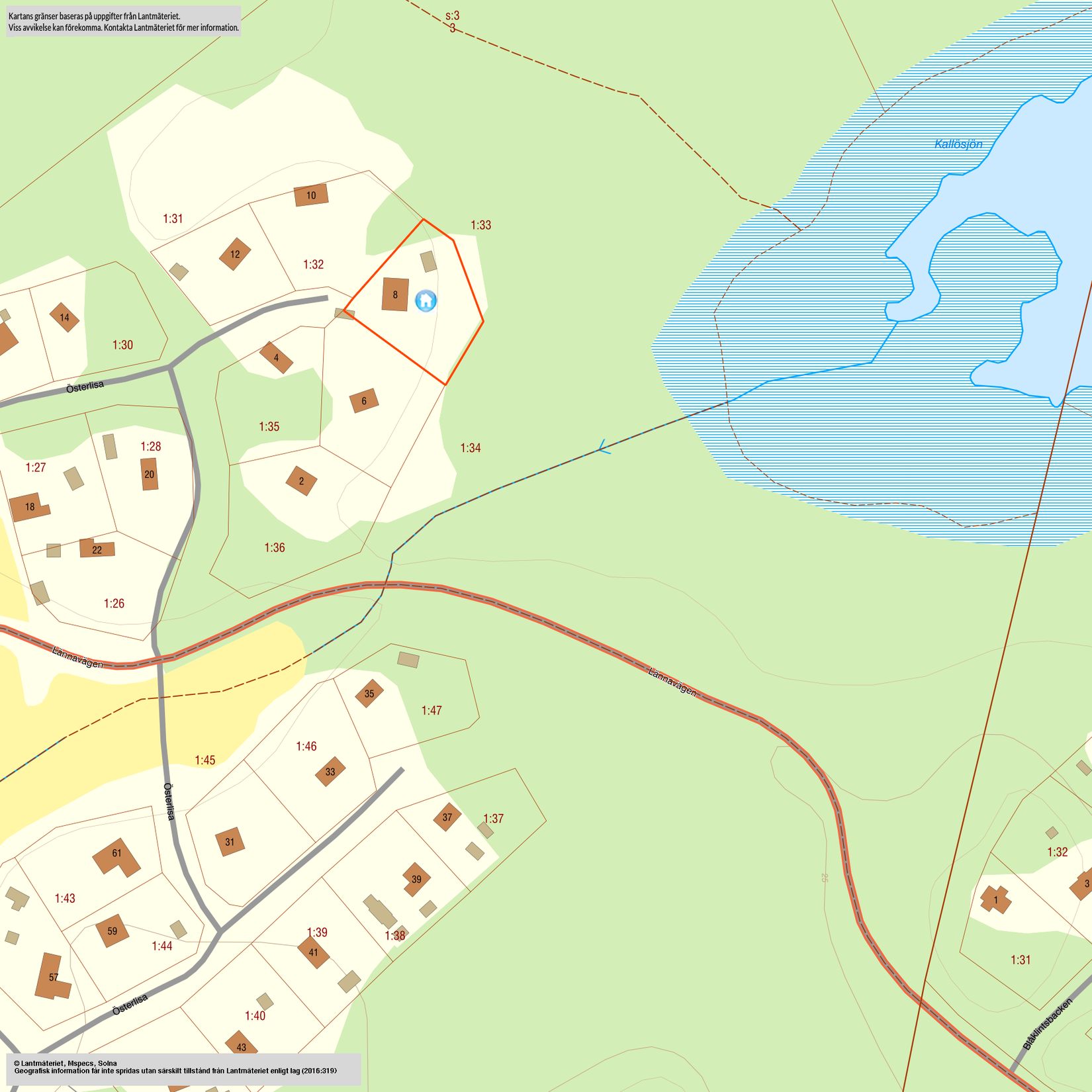 Fritidshus, Österlisa 8, Österlisa, Norrtälje